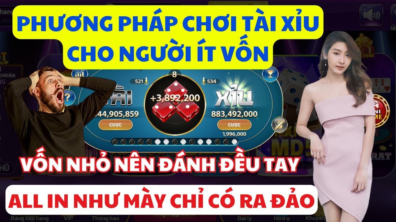 Chơi tài xỉu theo tỷ lệ vốn cược