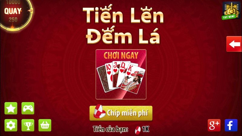 đánh bài tiến lên đếm lá